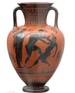 Bình Gốm Hi Lạp Cổ đại. (i) Min