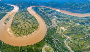 Một đoạn Sông Hoàng Hà (internet) Min