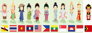 Trang Phục Và Quốc Kì Của Các Quốc Gia Đông Nam Á Min