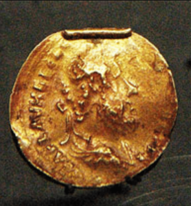 Đồng Tiền Vàng La Mã được Tìm Thấy Trong Di Chỉ Óc Eo Min