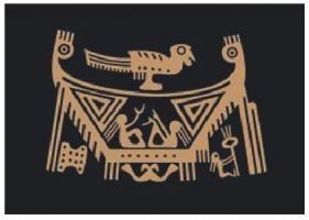 Hình Nhà Sàn Mái Cong Trên Mặt Trống đồng Hoàng Hạ (hà Nội) Min