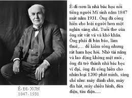 Nhà Phát Minh Ê đi Xơn. (i) Min