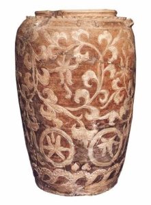 Thạp Gốm Thời Lý Min