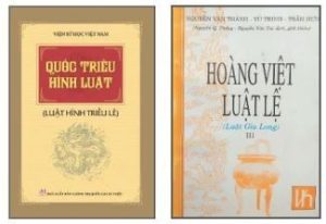 Trang Bìa Bản Dịch Hai Bộ Luật Tiêu Biểu Của Việt Nam Thời Kì Quân Chủ Min
