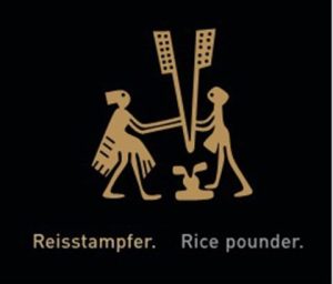 Hình đôi Nam Nữ Giã Gạo Trên Mặt Trống đồng Ngọc Lũ (hà Nam). Min