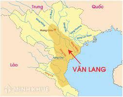 Lược đồ Lãnh Thổ Nhà Nước Văn Lang. Min