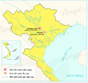 Lược đồ Quốc Gia Văn Lang Âu Lạc. Min