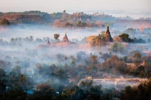 Mrauk U Trong Sương Sớm (myanma) Ảnh Paul Ratje Min