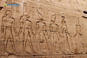 Những Bức Tranh ở đền Abu Simbell (ai Cập) Vẫn Gần Như Nguyên Vẹn Và Sống động. Min