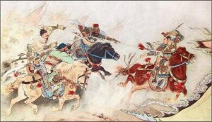 Tranh Minh Hoạ Tác Phẩm Tam Quốc Diễn Nghĩa Của La Quán Trung. Min