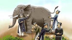 Tranh Minh Hoạ Truyện Thầy Bói Xem Voi. Min