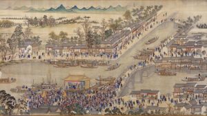 Tranh Vẽ Xã Hội Và Cuộc Sống Của Người Thanh Trong Giai đoạn Thịnh Trị Dưới Thời Vua Khang Hy. Min