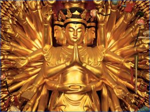 Tượng Phật ở Thượng Hải, Trung Quốc. Min