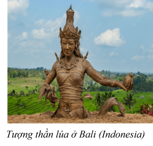 Tượng Thần Lúa ở Ba Li (in đô Nê Xi A). Min